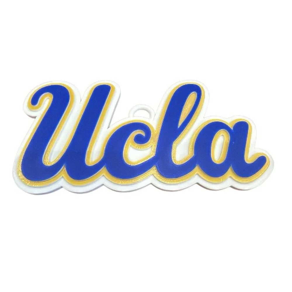 UCLA Pendant Oversized Chain Wall Décor Collegiate Bruins Fan Gift Dorm Room